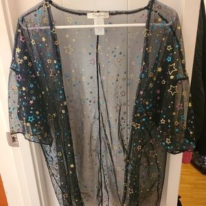 Short sleeve cardigan